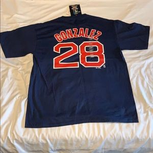 NWT Adrian Gonzalez Boston Red Sox T-Shirt Jersey
